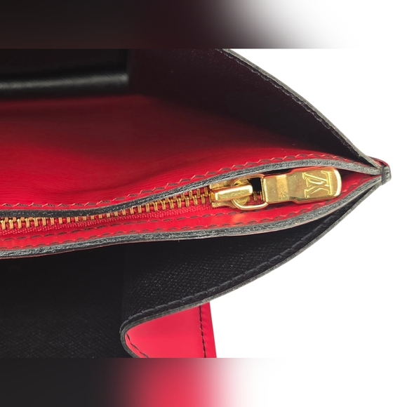 LOUIS VUITTON Epi Bicolor Varenne Hand Bag Black/Red - With COA - Picture 13 of 16